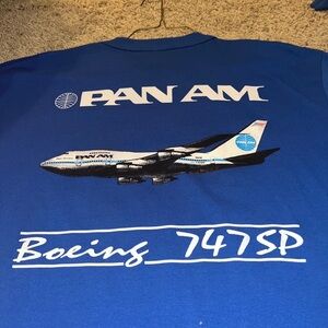 PanAm Tshirt Boeing 747SP